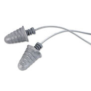 EAR PROTECTION | 3M 32 dB NRR E-A-R Skull Screws Corded Earplugs - Gray (120/Box)