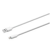 PRODUCTS | Innovera IVR30022 10 ft. USB Apple Lightning Cable - White