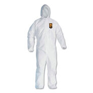 BIB OVERALLS | Ansell A20 Breathable Particle Protection Coveralls with Zip Closure - Triple Extra Large, White (20/Carton)